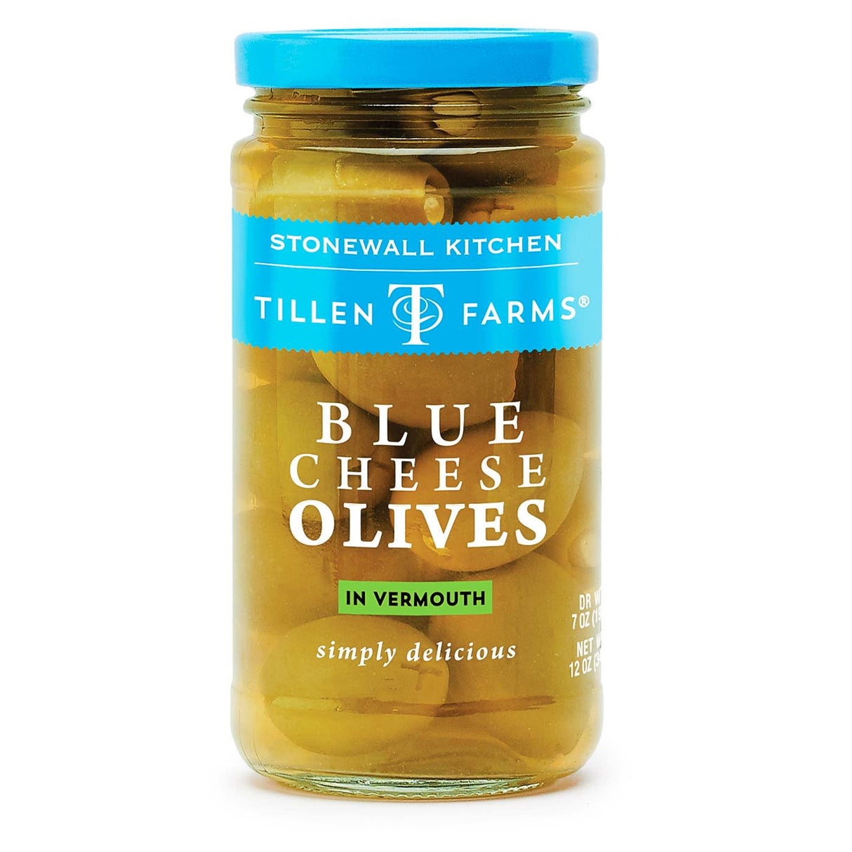 Tillen Farms Blue Cheese Olives, 12 oz