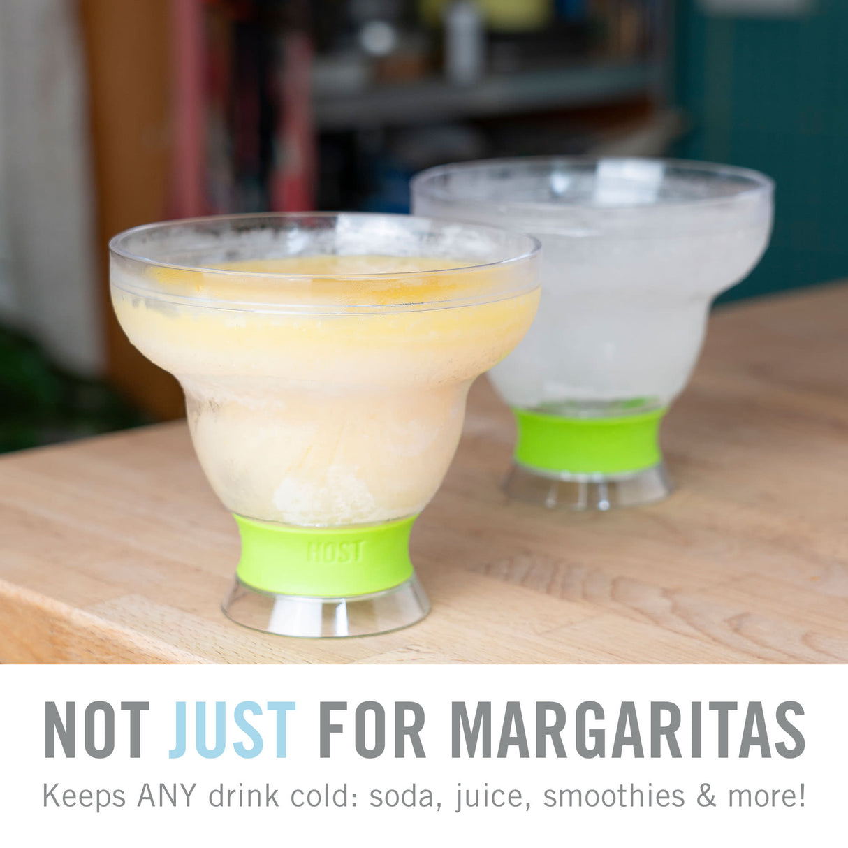 Margarita FREEZE Cooling Cup in Gray, Set of 2