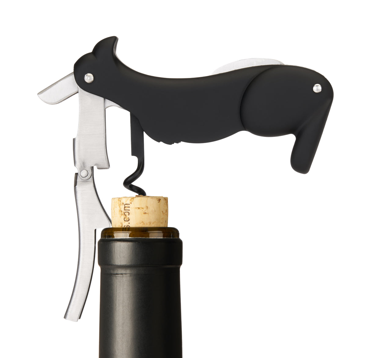 TrueZoo Buddy Collie Double-Hinged Corkscrew, CDU 12ct