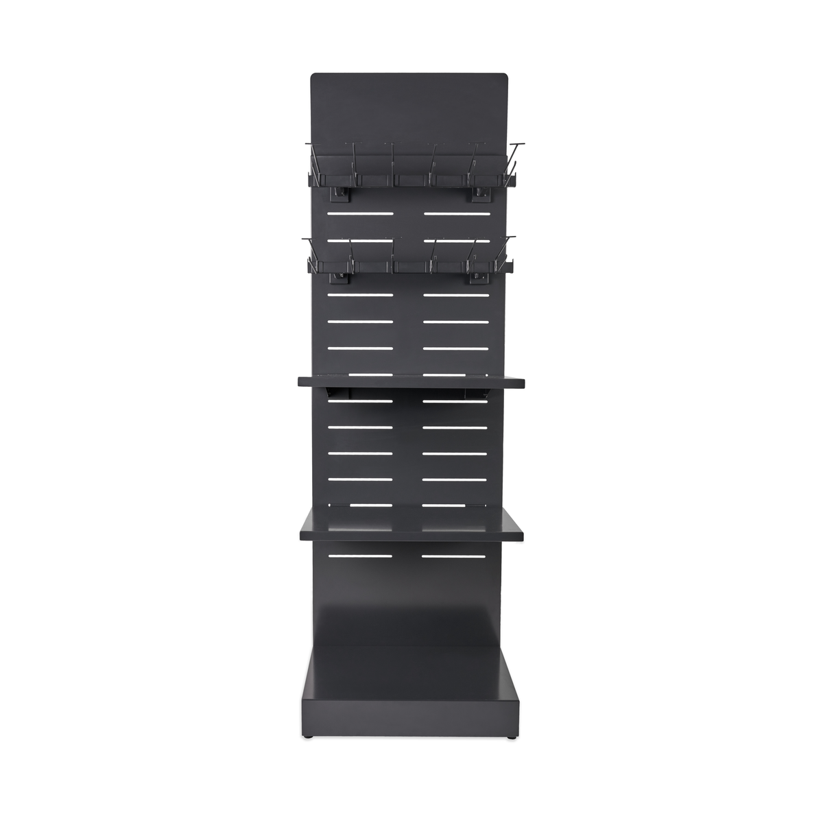 Display Rack with Customizable Header – True Brands