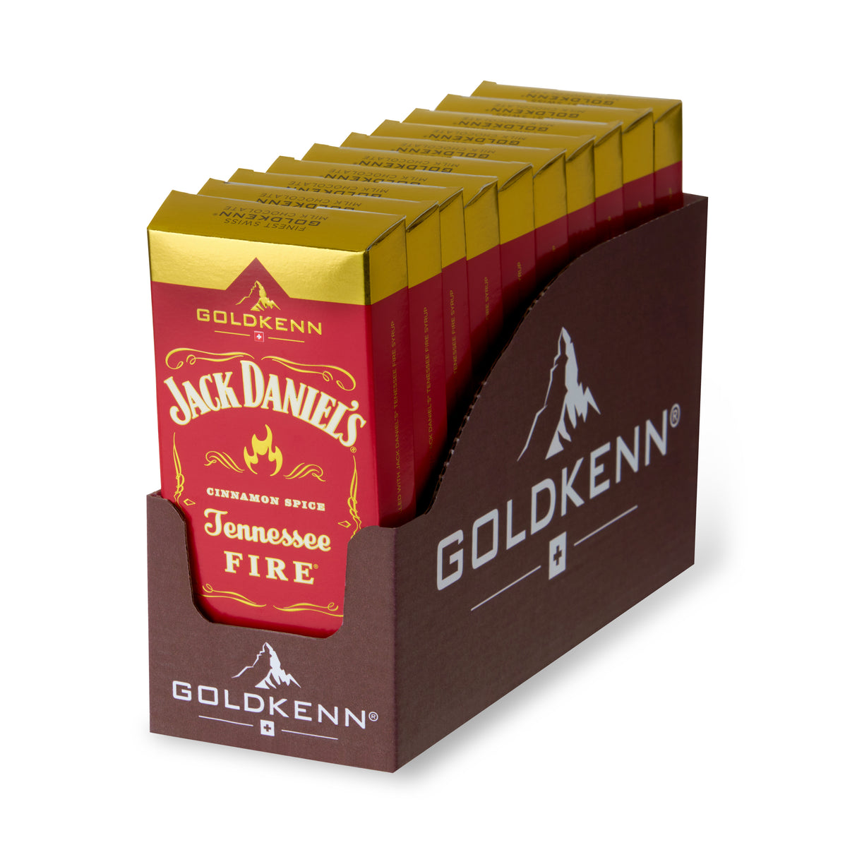 Jack Daniel's Fire Goldkenn Chocolate Bar, 3.5 oz