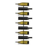 Align Wall-Mounted 9-Bottle Wine Rack