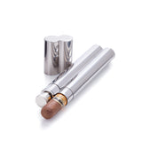 Cigar Holder and Flask in Stainless Steel