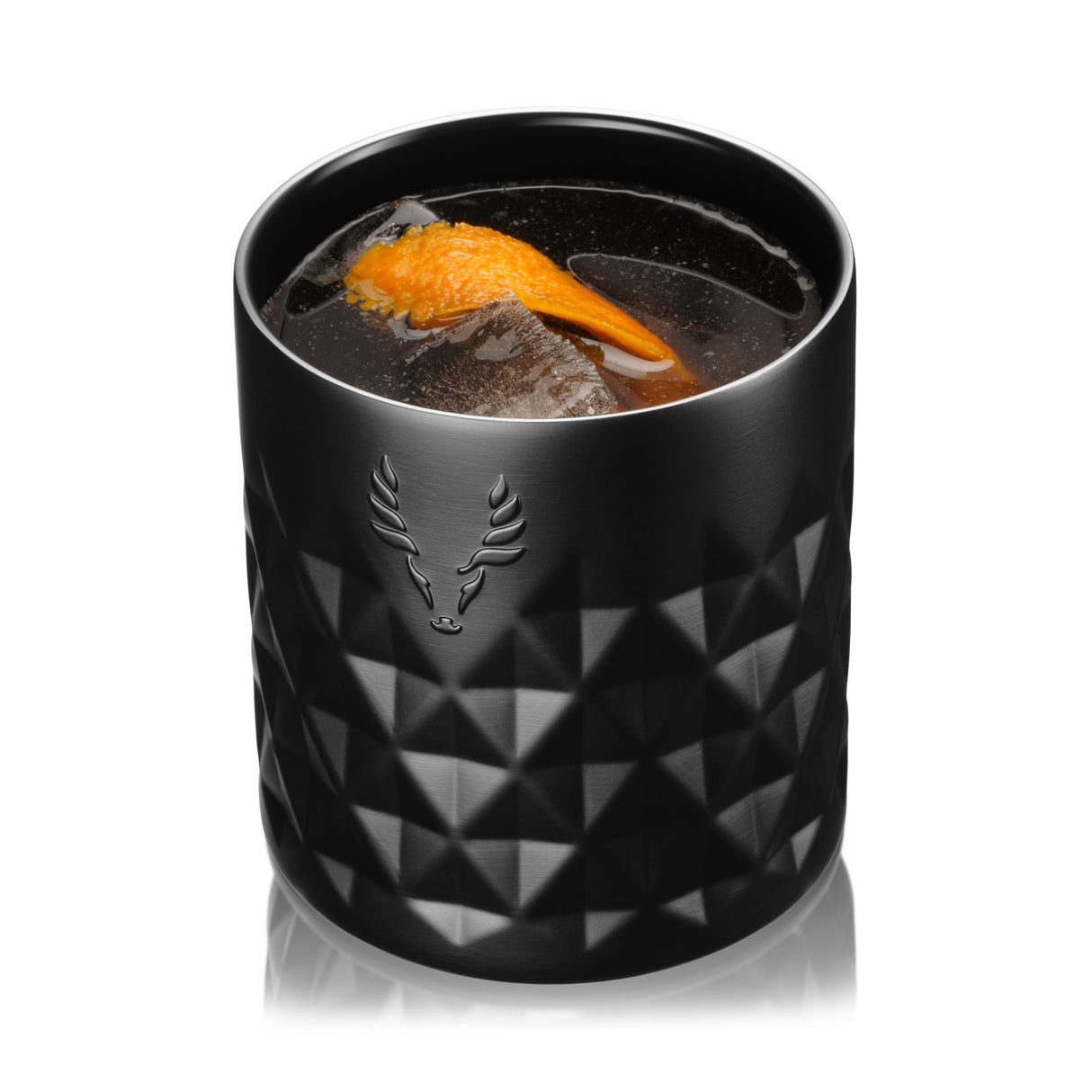 Paragon Stainless Steel Rocks Tumbler in Obsidian