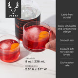 Raye Crystal Negroni Glasses, Set of 2