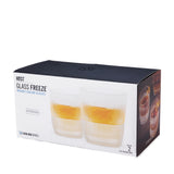 Glass FREEZE Whiskey Cooling Cup, Set of 2