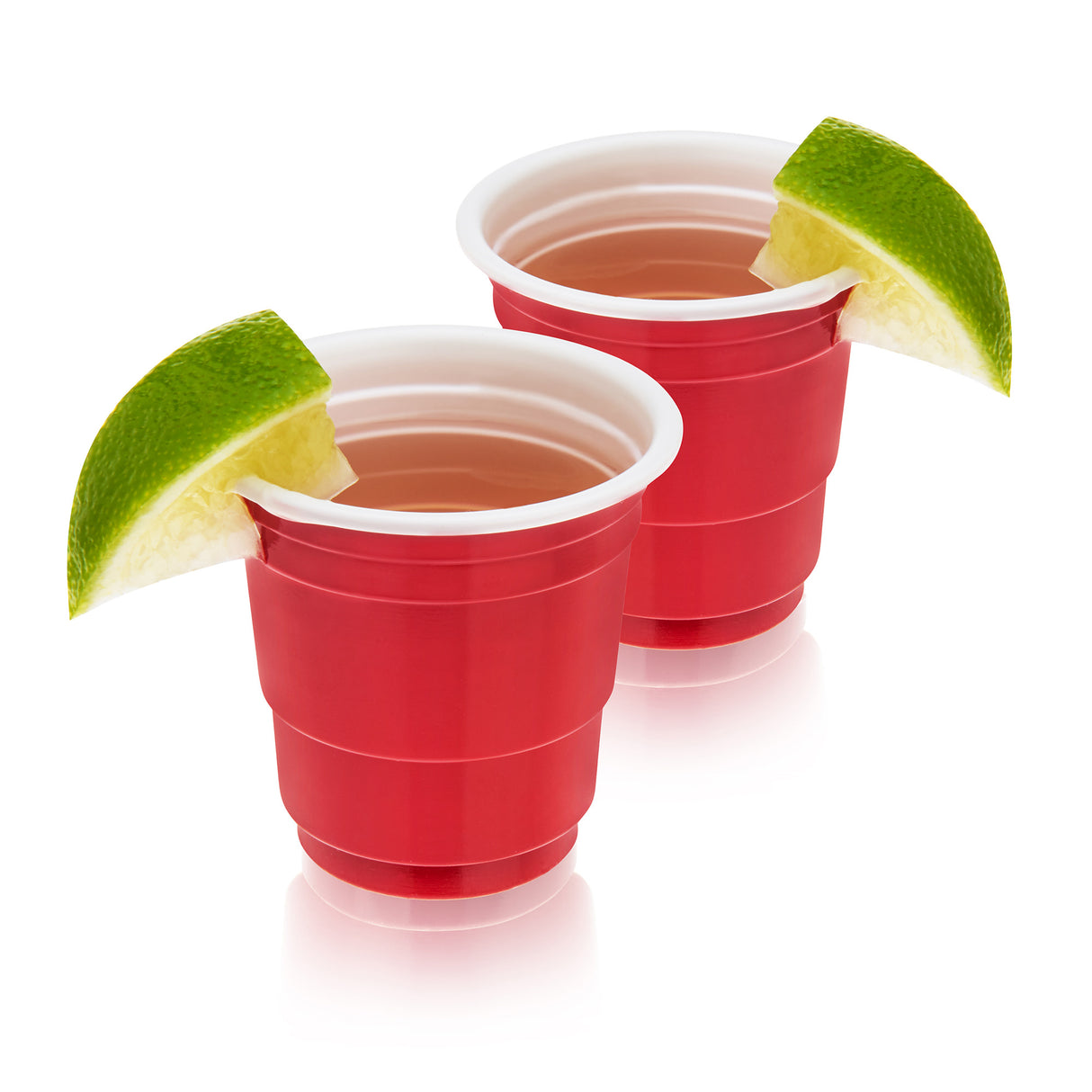 Party 1.75 oz Lil Red's Plastic Cups in Red, 20ct