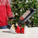 Naughty Nutcracker Bottle Holder