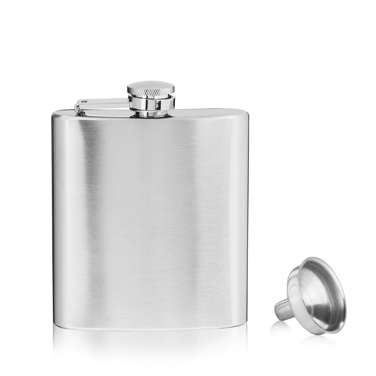 Trueflask 6 oz Stainless Steel Flask, Bulk