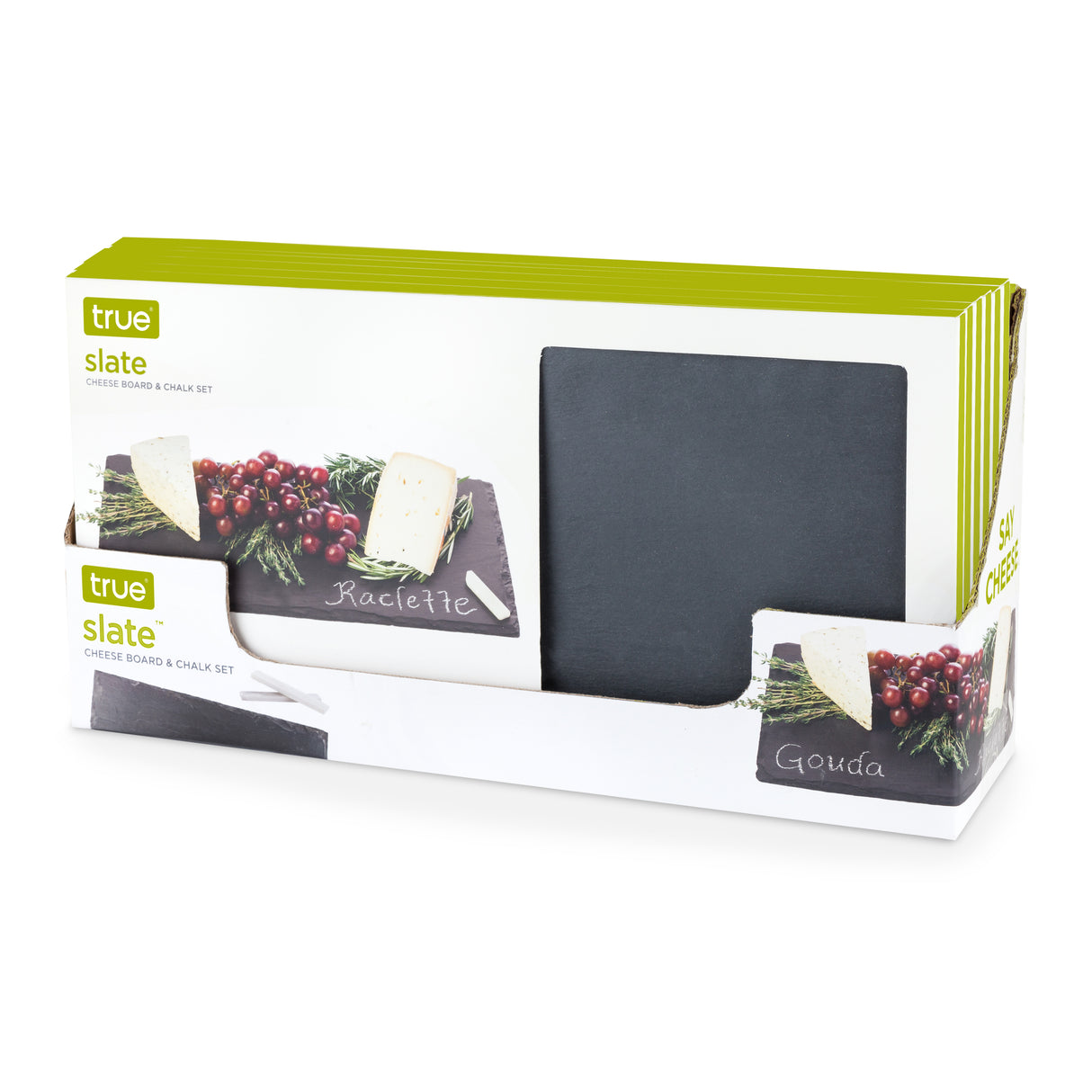 Slate Cheese Board & Chalk Set