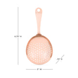 Summit Julep Strainer in Copper