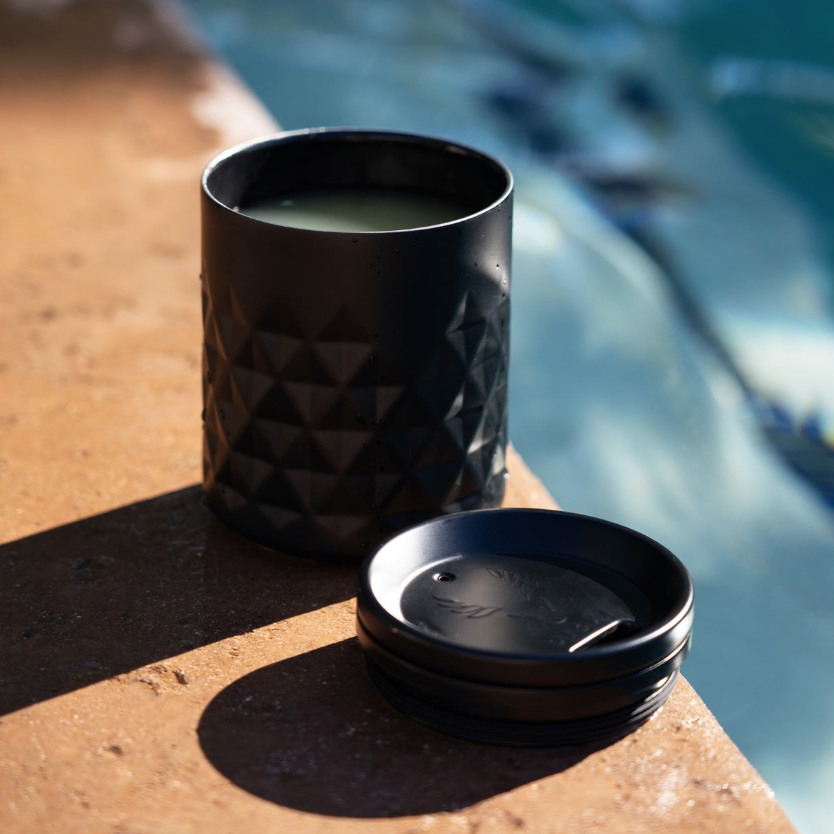 Paragon Stainless Steel Rocks Tumbler in Obsidian