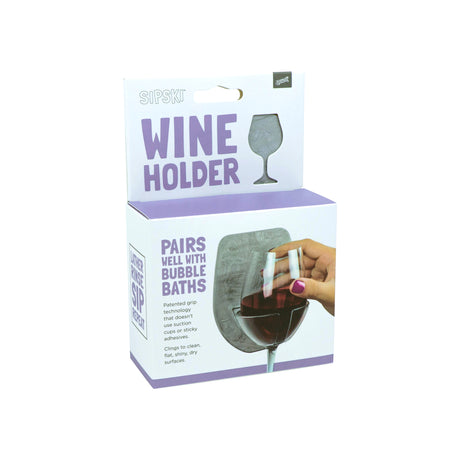 Sipski Shower Wine Holder in Marble