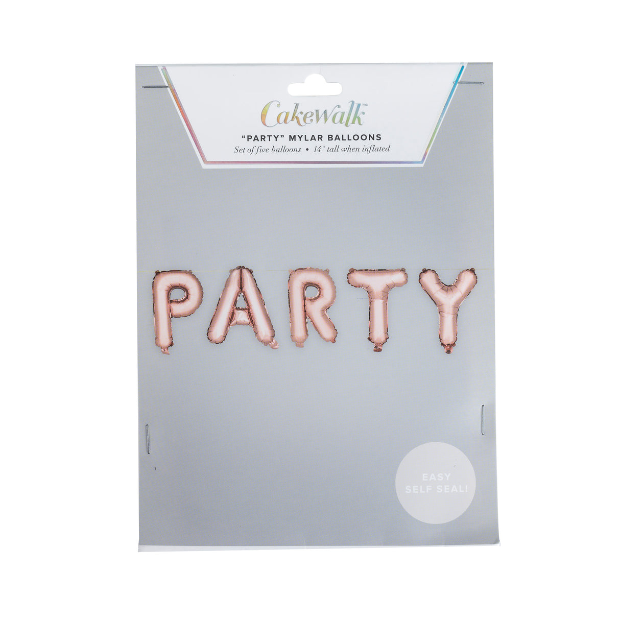 PARTY Mylar Balloon in Rose Gold