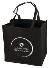 Reusable Non-Woven Grocery Tote in Black