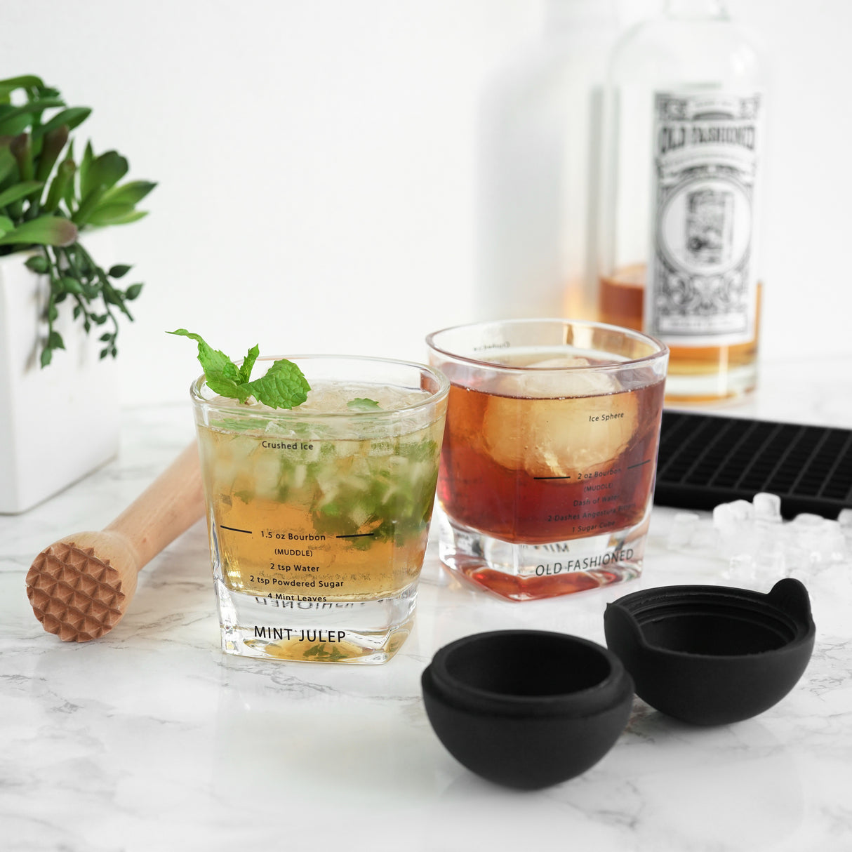 Muddled 5-Piece Mixologist Barware Set