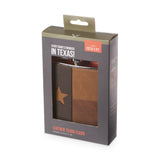 Texas 6 oz Faux Leather Flask