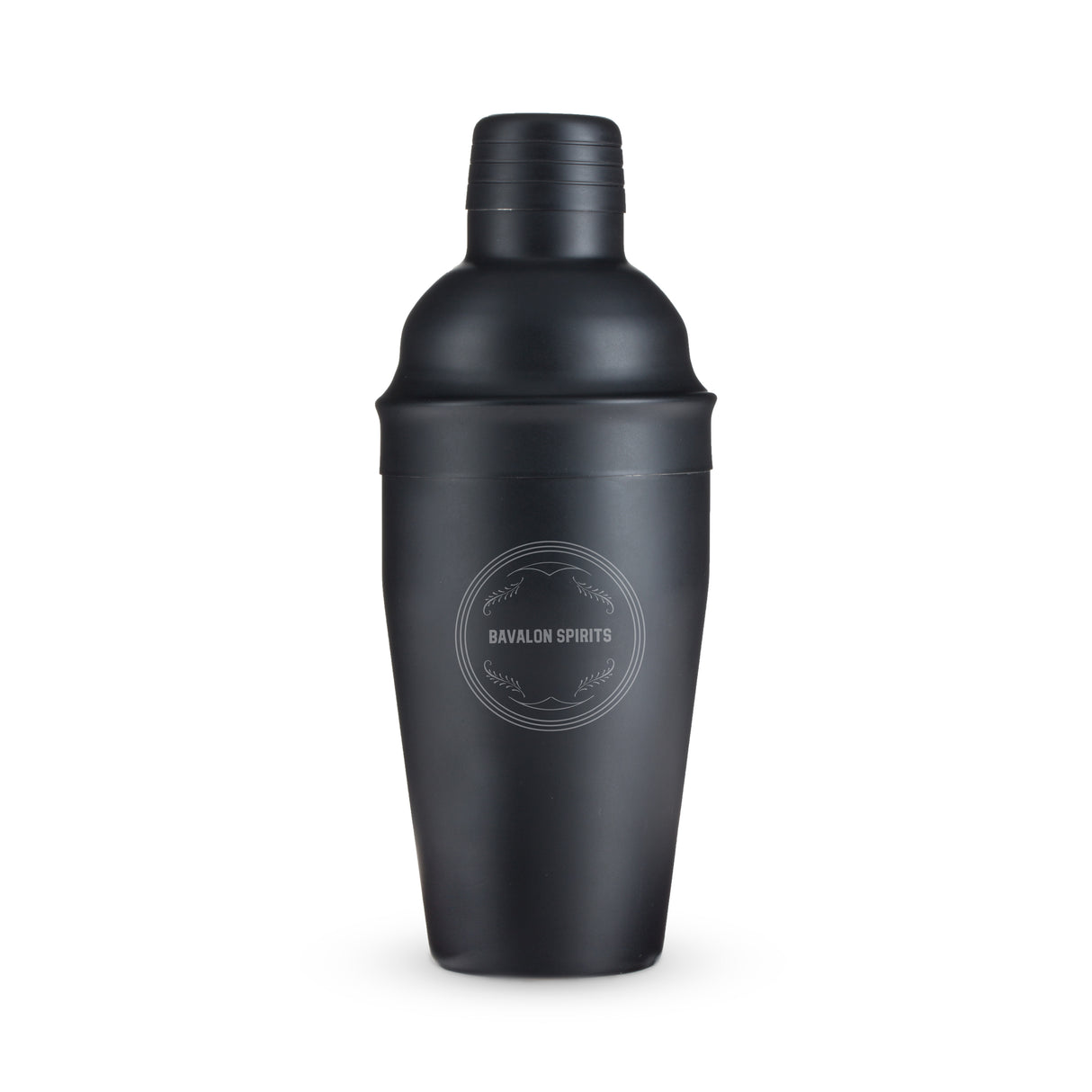 Ash Cocktail Shaker in Matte Black