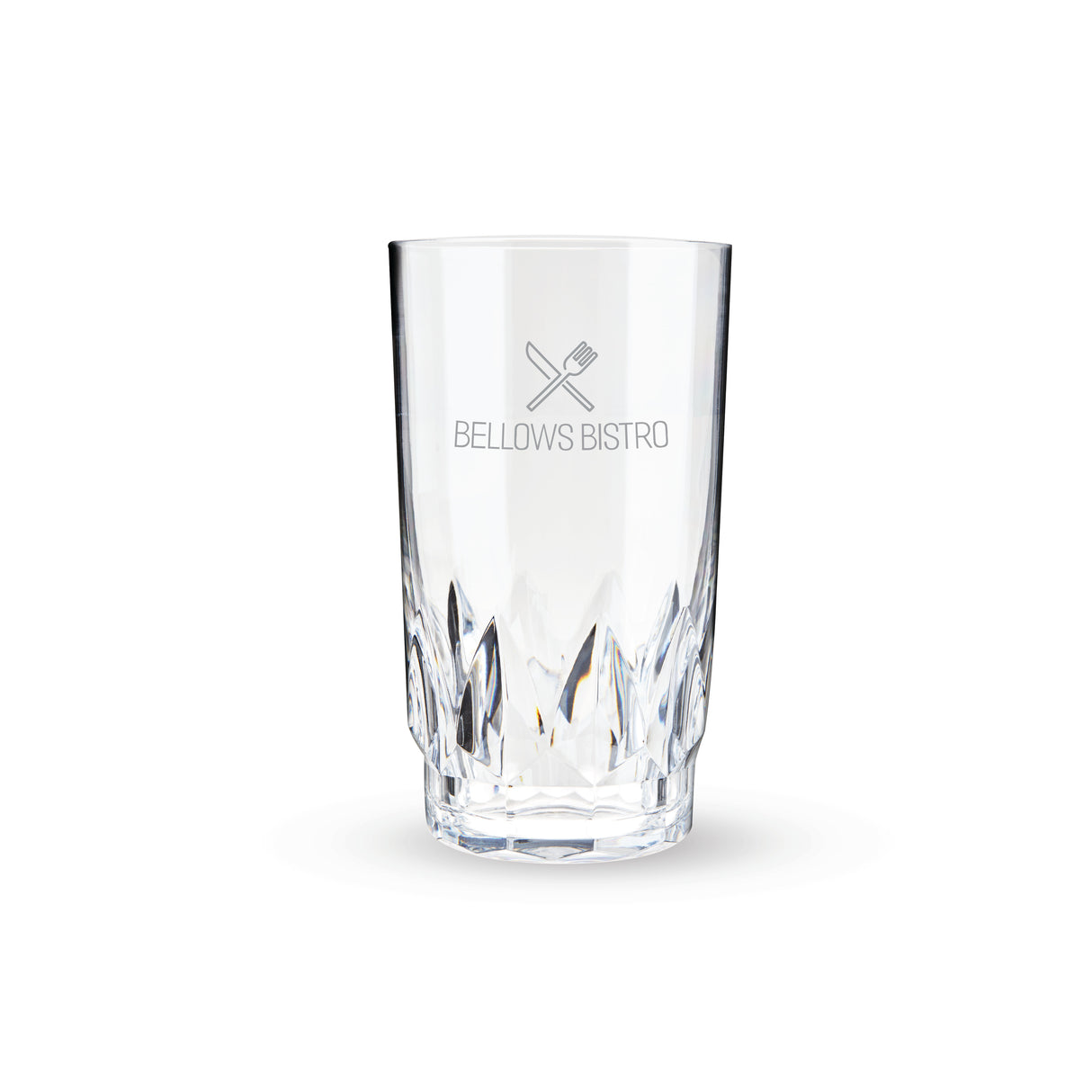 Shatterproof Acrylic Highball Tumblers, Set of 4