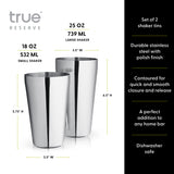 Essential Boston Shaker Tin Set in Stainless Steel