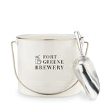 Have A Drink Metal Ice Bucket with Scoop