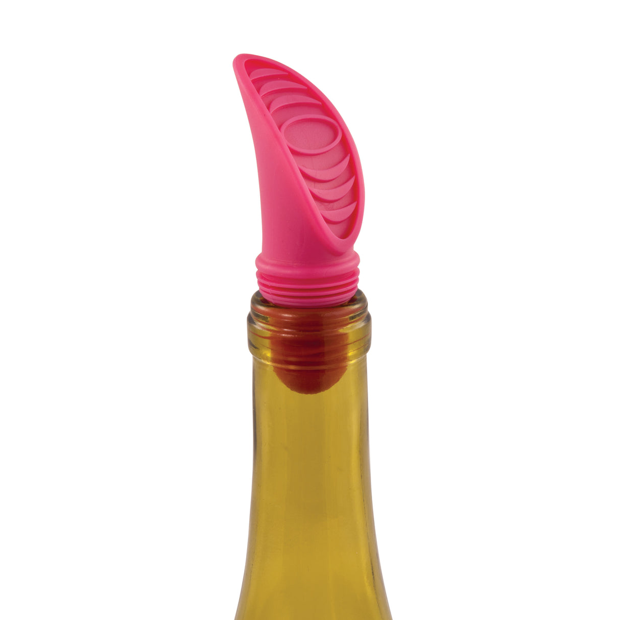 Duo Bottle Stopper and Pourer in Assorted Bright Colors