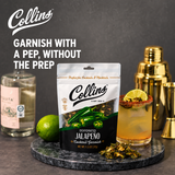 Dehydrated Jalapeño Cocktail Garnish, 1.3 oz