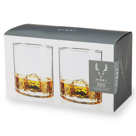 Mountain Crystal Tumblers, Set of 2