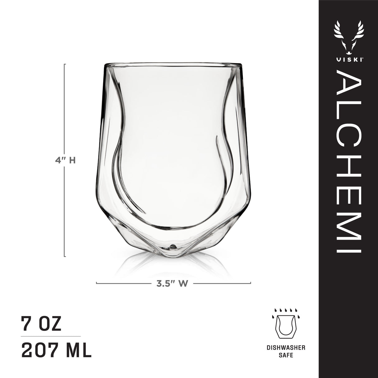 Alchemi Double-Walled Aerating Tumblers, Set of 2