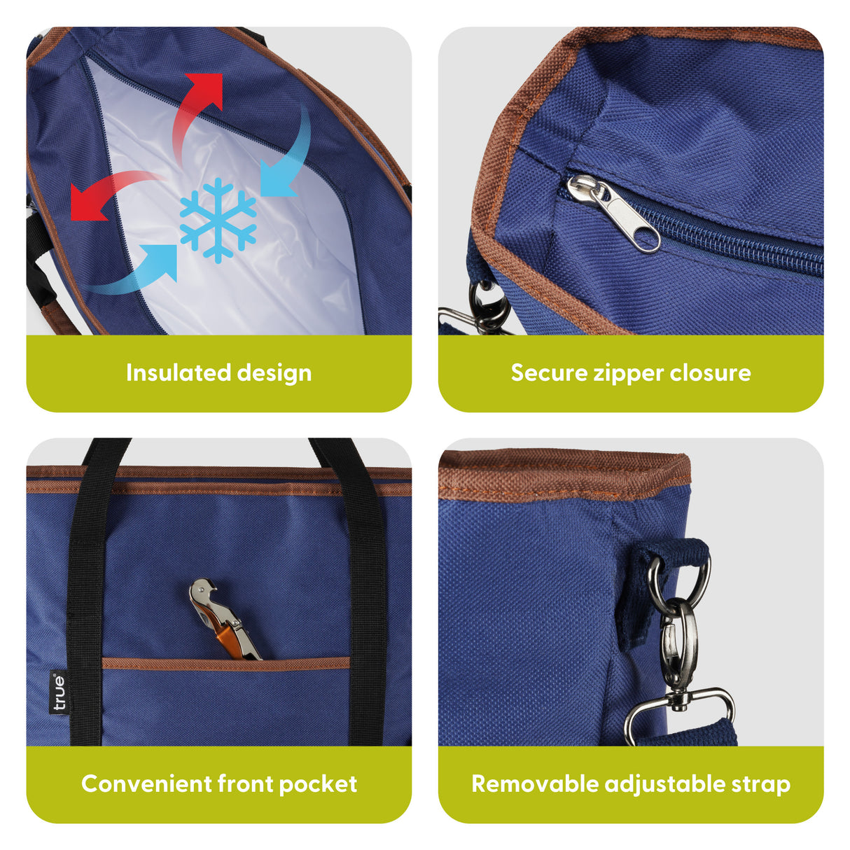 Insulated Cooler Tote Bag