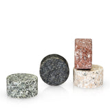 Glacier Rocks Multi-Color Granite Stones, Set of 4