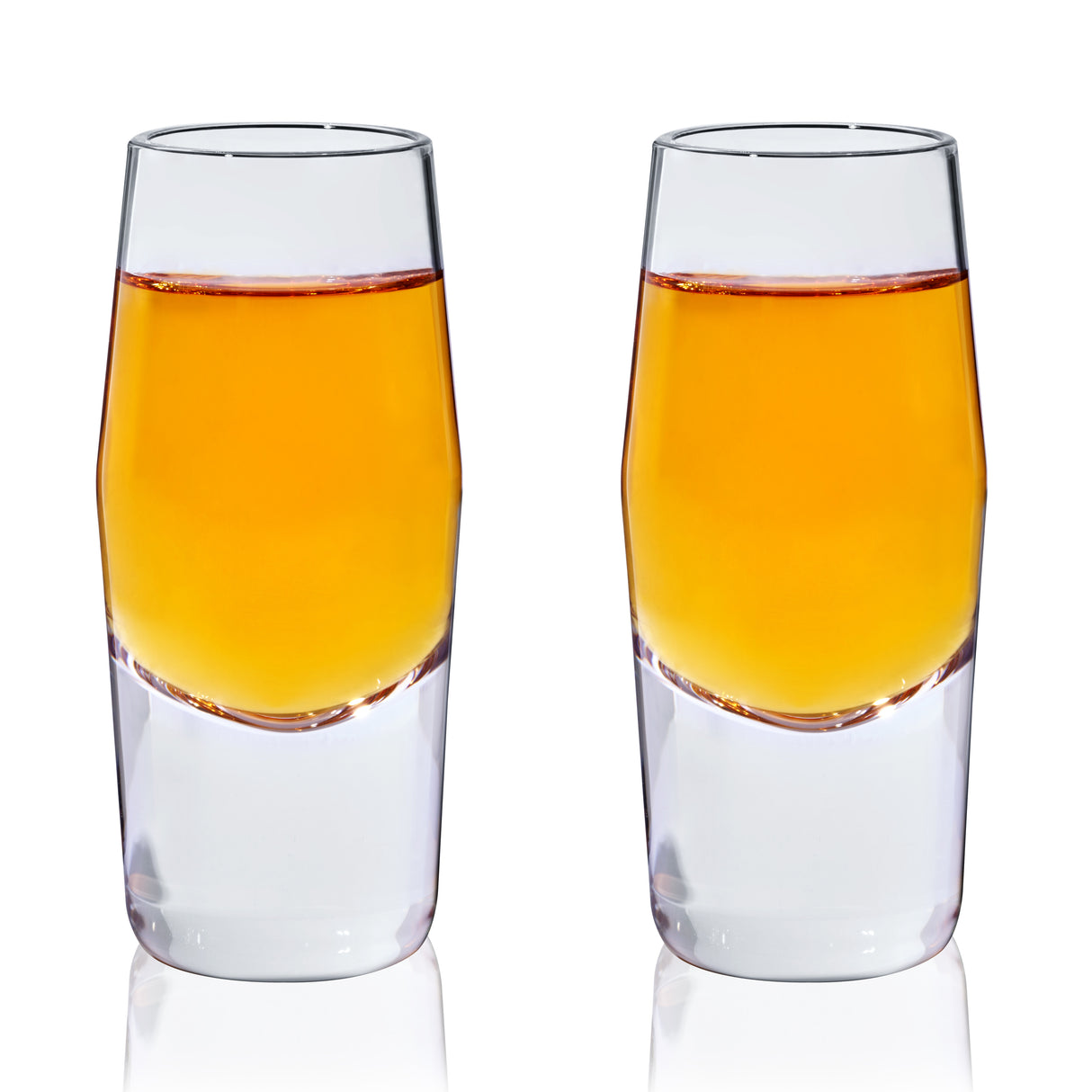 Raye Crystal Heavy Base Shot Glasses, Set of 2