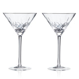 Admiral Crystal Martini Glasses, Set of 2