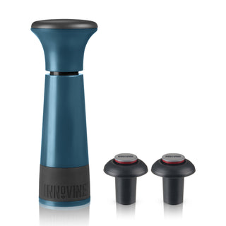 a blue and black device