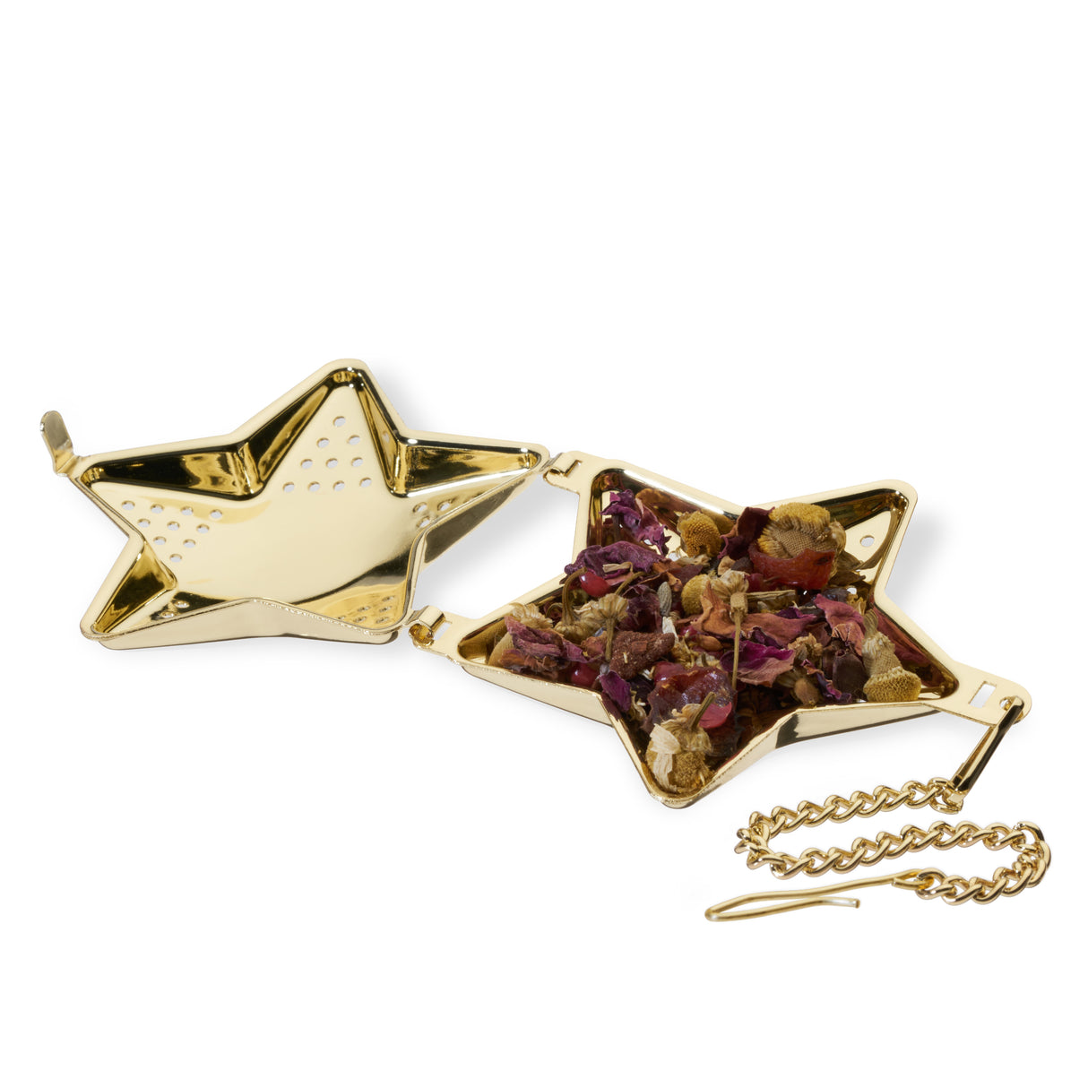 Star Tea Infuser in Gold