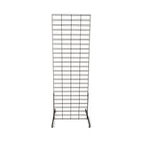 Slat Grid Display Rack with 48 Hooks