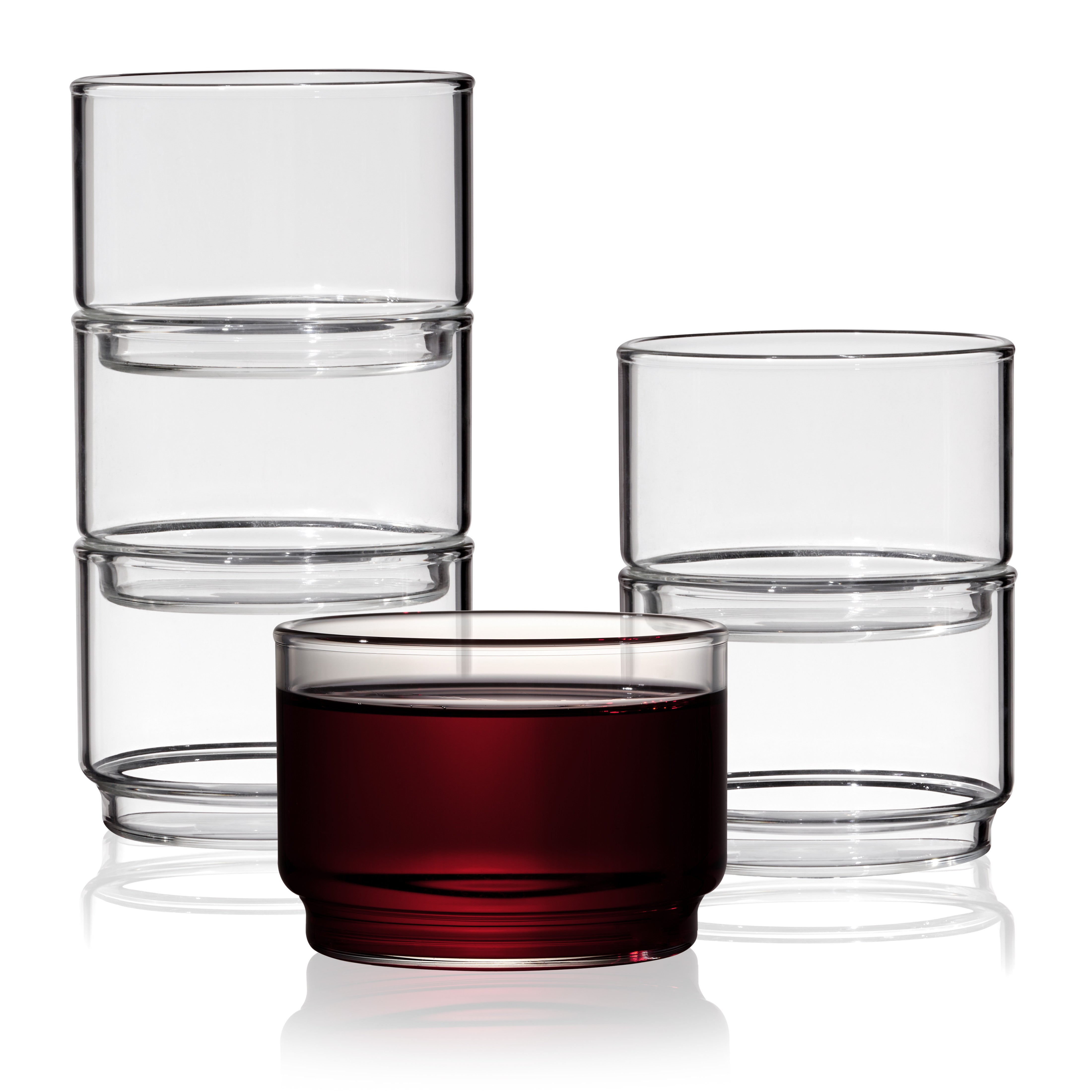 Raye Crystal Bodega Glasses, Set of 6 - Thumbnail 3