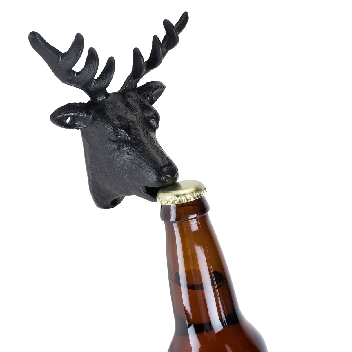 Wall Mounted Deer Bottle Opener