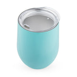 Sip & Go Stainless Steel Stemless Wine Tumbler with Lid in Light Blue