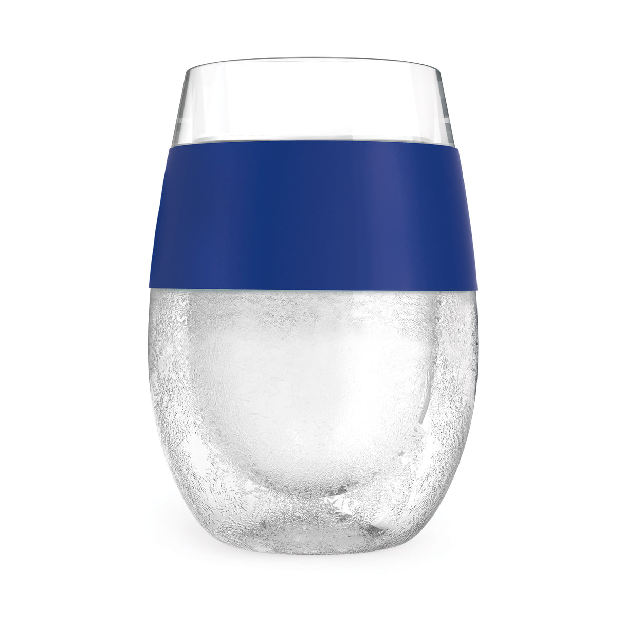 Wine FREEZE Cooling Cup in Blue, Set of 2