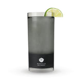 Highball FREEZE Cooling Cup in Tinted Gray, Set of 2