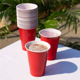 Party 16 oz Plastic Cups in Red, 50ct