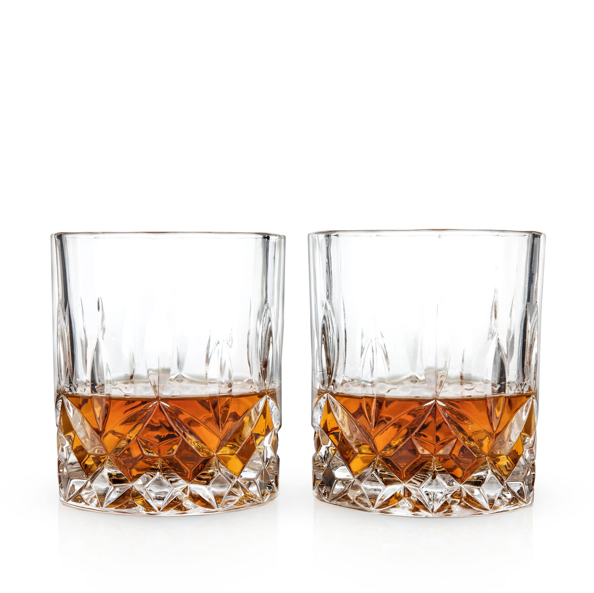 Admiral Crystal Rocks Glasses, Set of 2