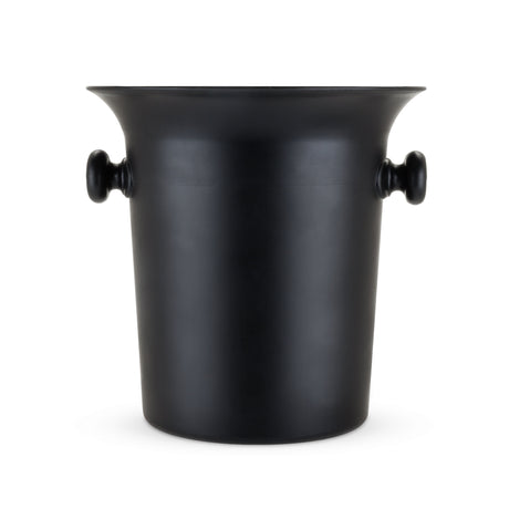 Plastic Wine Bottle Ice Bucket in Black