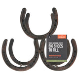 Horseshoe 3 Bottle Wine Rack