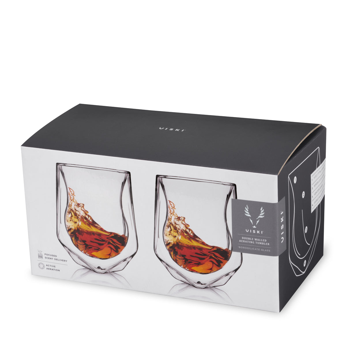 Aerating Whiskey Taster, Set of 2