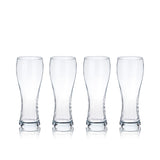 Wheat Beer Glasses, Set of 4