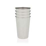 Stainless Steel Pint Cups, Set of 4