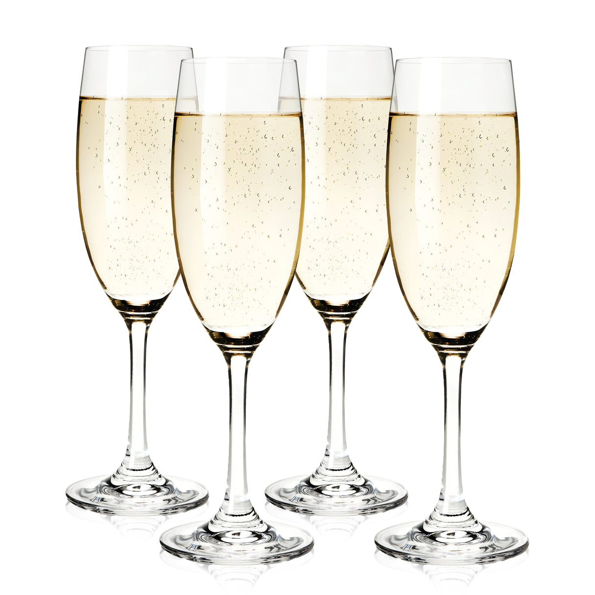 Cuvée 7 oz Stemmed Champagne Flute, Set of 4