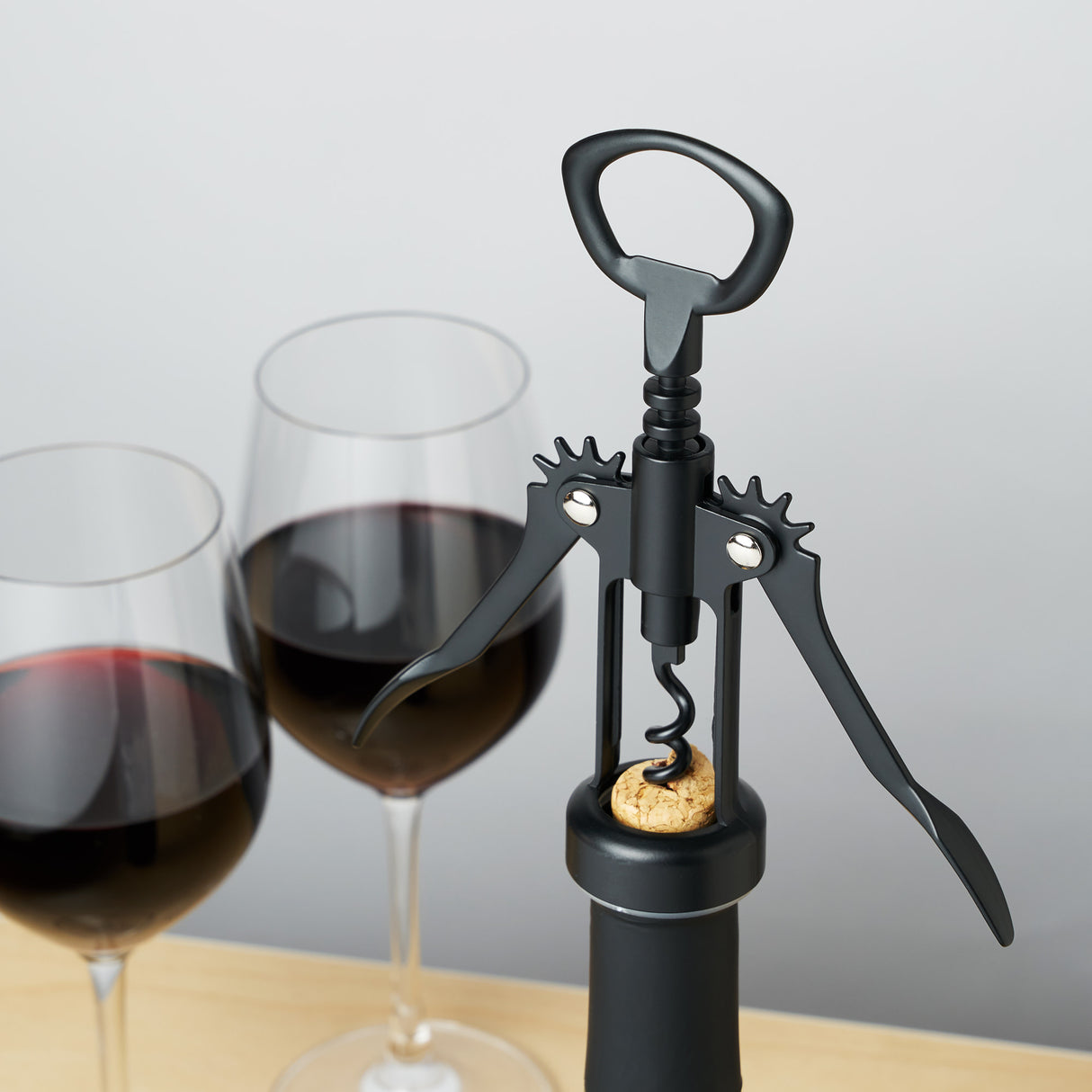 Soar Winged Corkscrew in Matte Black